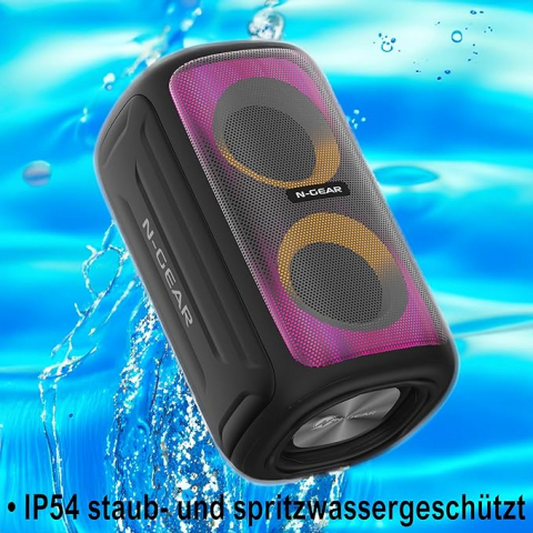 Electronice - LGP JUKE 101, 60W (Boxă portabilă Bluetooth fără microfon, 8h autonomie, încărcare USB-C)