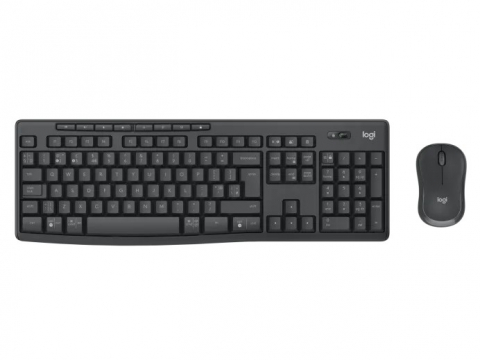 Calculatoare - Logitech Wireless Combo MK370 for Business - GRAPHITE - US INT'L - BT - N/A - INTNL-973 - DONGLE