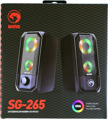 Marvo Speaker SG-265, 2.0, 6W, Bluetooth 4.2 [1]