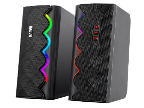 Periferice - Marvo Speaker SG-269, 2.0, 6W, Bluetooth 5.0, Black
