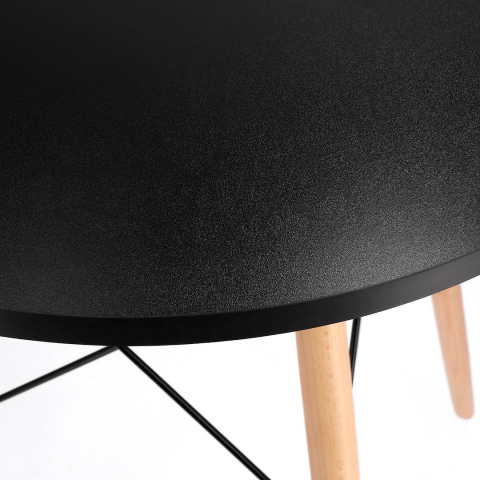 Круглый стол Jumi 60×60×74 см – Скандинавский стиль для современного интерьера [2]