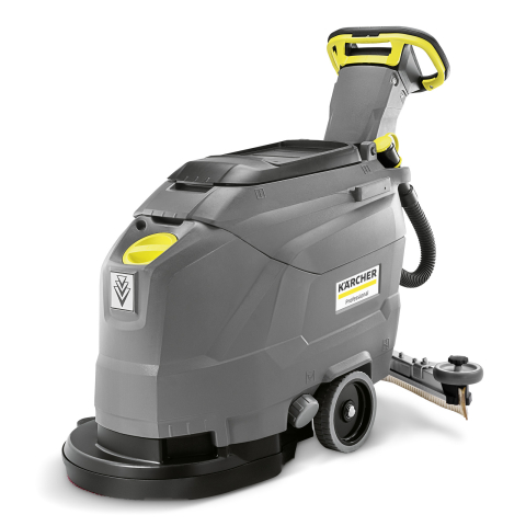 Mașini de spălat pardoseli conduse manual - Mașină de spălat/frecat pardoseli Kärcher BD 43/25 C Classic Bp Pack 90Ah Li (24 V, 90 Ah Li-Ion, Lățime 43 cm, 1720 m²/h, Antracit)