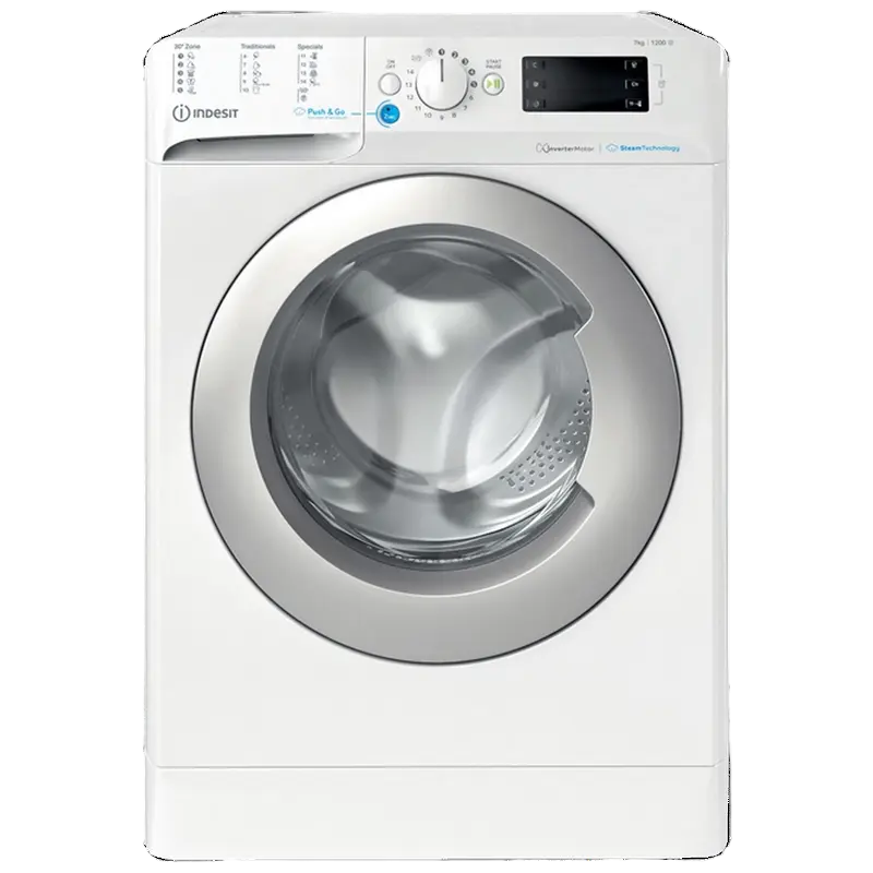 Electrocasnice - Mașină de spălat frontală Indesit BWSE 71295X WSV Clasa B