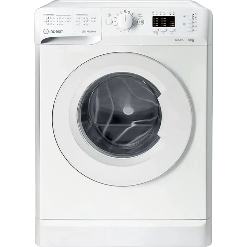 Mașină de spălat Indesit OMTWSA 51052 W EU, 5kg, Alb – Compactă și eficientă [0]