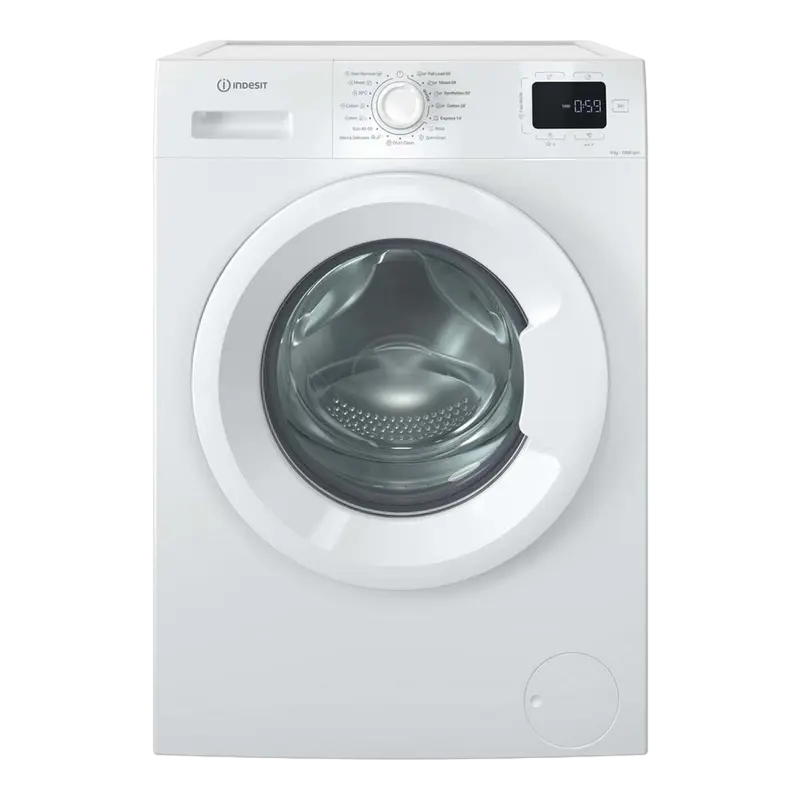 Mașină de spălat rufe Indesit IM 762 MY (7 kg, 1200 RPM, Clasa A, Curățare cu abur, Alb) [2]