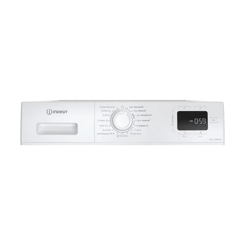Mașină de spălat rufe Indesit IM 762 MY (7 kg, 1200 RPM, Clasa A, Curățare cu abur, Alb) [3]