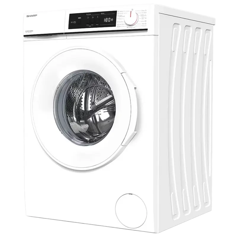 Стиральная машина Sharp ESNFA914BWNAEE, 9 кг, белая – высокая производительность и экономия энергии [1]