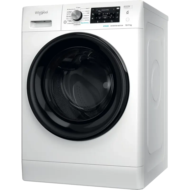 Mașină de spălat și uscat Whirlpool FFWDD 1076258 BV EU [2]