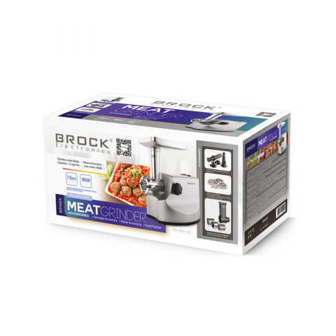 Mașină de Tocat Carne BROCK MG 1800 SS, 1800W [1]