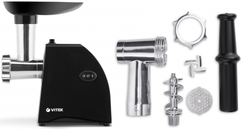 Mașini de tocat carne - Meat mincer VITEK VT-3635Putere:  2000 WMaterialul carcasei:  Plastic Capacitatea de mărunșire :  1,8 kg/mFuncție revers
