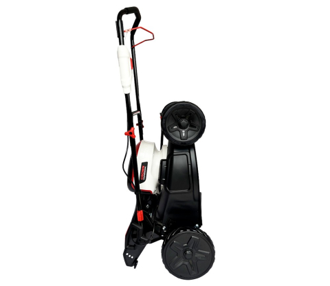 Mașină de tuns gazonul cu acumulator CROWN CT29020HSX-4 (2×20V, 2×4Ah, Brushless, 51 cm, Autopropulsată, Coș 60 l) [14]