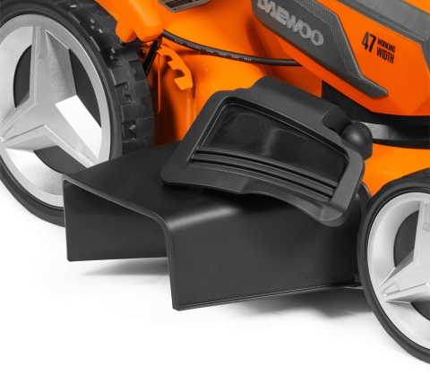 Mașină de tuns gazonul cu acumulator DAEWOO DLM 5042Li-S SET (2×21V, 2×5Ah, Motor Brushless 1300W, 47 cm, Autopropulsată, Coș 65L) [9]