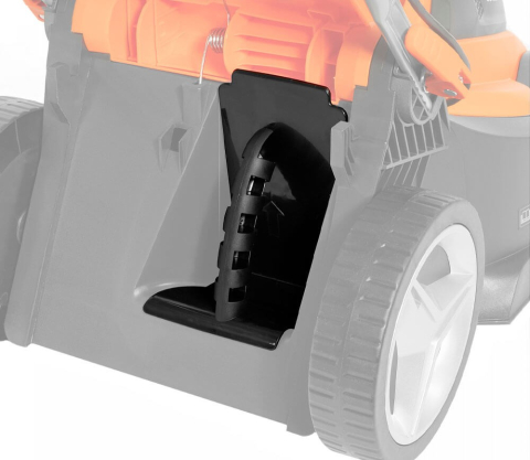 Mașină de tuns gazonul electrică DAEWOO DLM 1900E (1600W, 38 cm, Coș 45L, Mulcire, 6 Trepte 25–75 mm) [13]