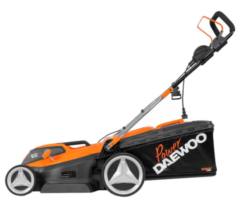 Mașină de tuns gazonul electrică DAEWOO DLM 2300E (1800W, 43 cm, Coș 50L, Mulcire, 6 Trepte 25–75 mm) [3]