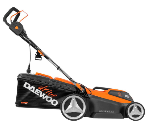 Mașină de tuns gazonul electrică DAEWOO DLM 2300E (1800W, 43 cm, Coș 50L, Mulcire, 6 Trepte 25–75 mm) [2]