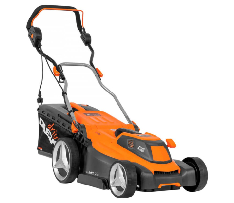 Mașină de tuns gazonul electrică DAEWOO DLM 2300E (1800W, 43 cm, Coș 50L, Mulcire, 6 Trepte 25–75 mm) [1]