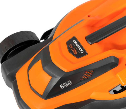 Mașină de tuns gazonul electrică DAEWOO DLM 2300E (1800W, 43 cm, Coș 50L, Mulcire, 6 Trepte 25–75 mm) [5]