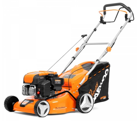Masini de tuns gazonul pe benzina - Mașină de tuns gazonul pe benzină DAEWOO DLM 43SP (3.4 CP, 131 cm³, 40 cm, Autopropulsată, Mulcire, Coș 50L)