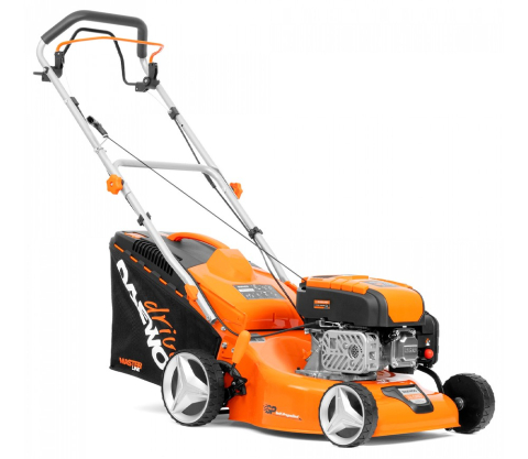 Mașină de tuns gazonul pe benzină DAEWOO DLM 43SP (3.4 CP, 131 cm³, 40 cm, Autopropulsată, Mulcire, Coș 50L) [1]