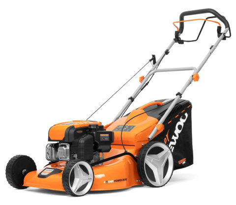 Mașină de tuns gazonul pe benzină DAEWOO DLM 55SP (3.8 CP, 149 cm³, 51 cm, Autopropulsată, Sistem 4 în 1, Coș 60L) [1]