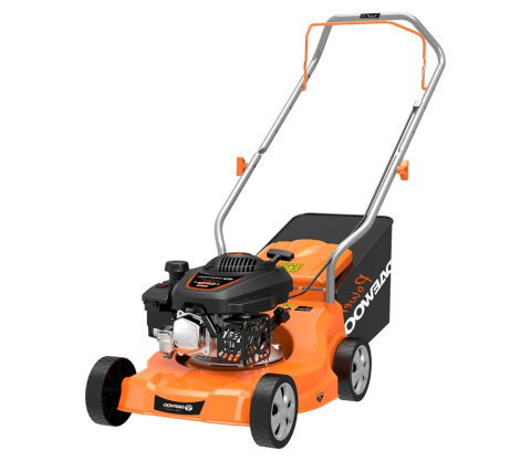 Masini de tuns gazonul pe benzina - Mașină de tuns gazonul pe benzină DAEWOO DLM3900-150 (3,5 CP, 150 cm³, 39 cm, Coș 35L, 7 Trepte 30–65 mm)