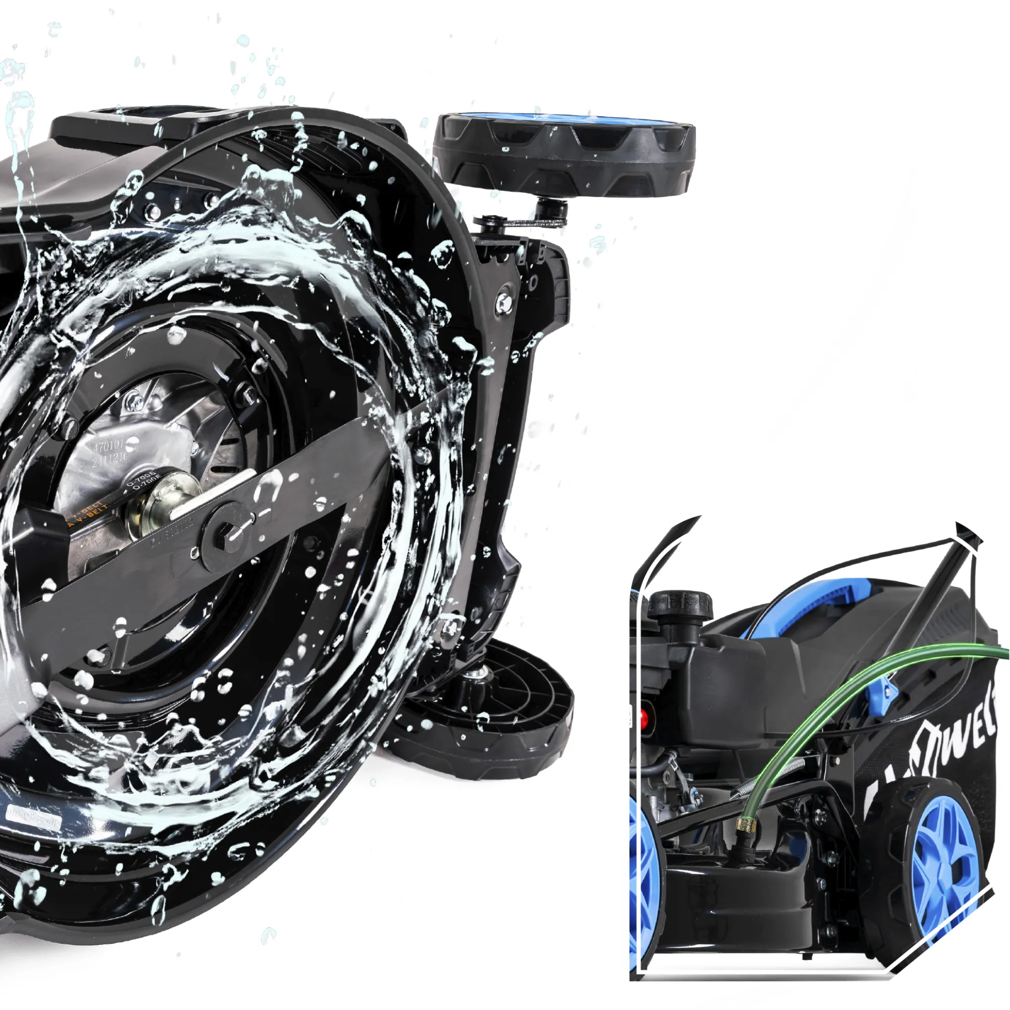 Бензиновая газонокосилка HEXWELT MOWER 200 [5]