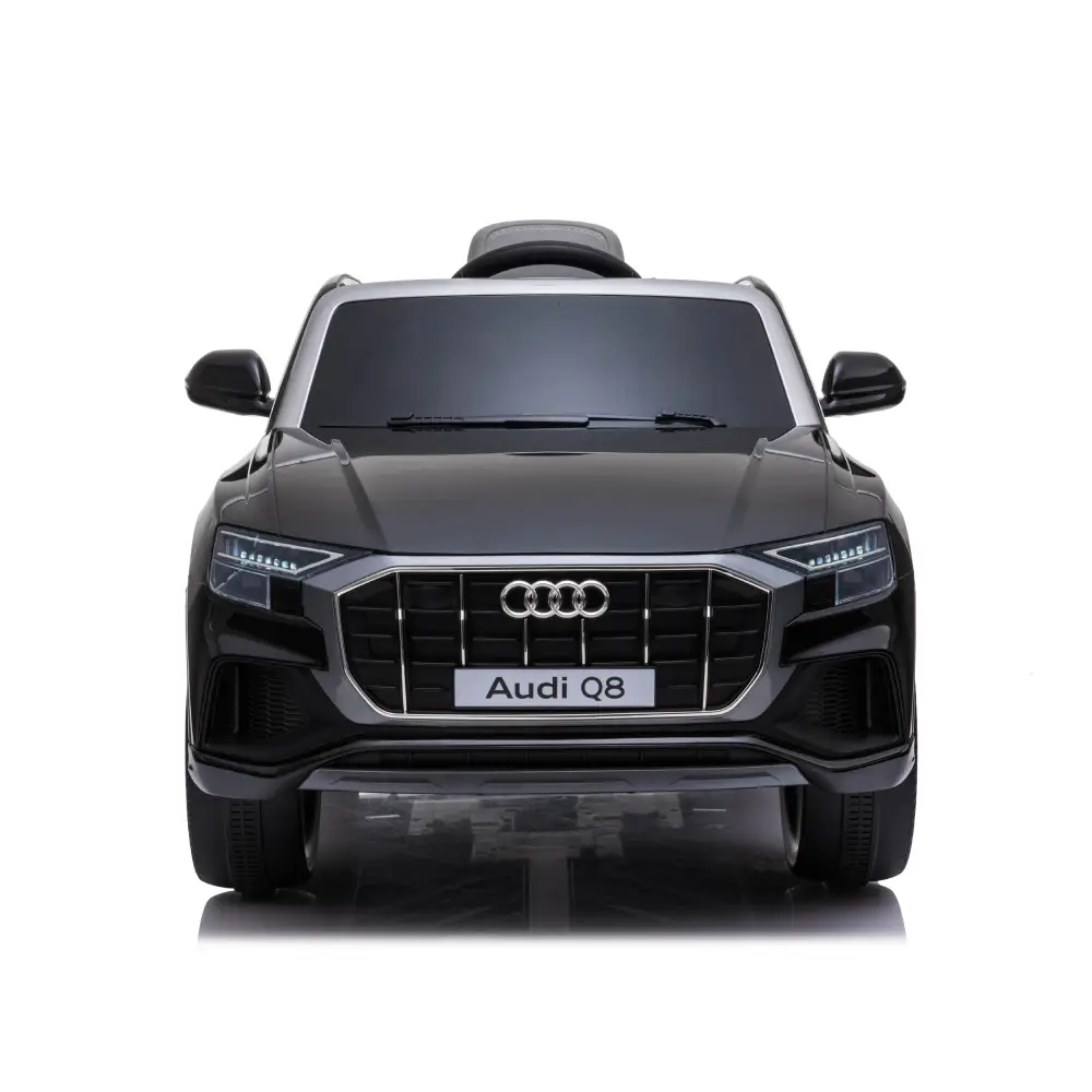 Mașină electrică Audi Q8 JJ2066 / 2 neagră – eleganță premium Audi, 2 motoare și telecomandă pentru plimbări sigure și stilate! [4]