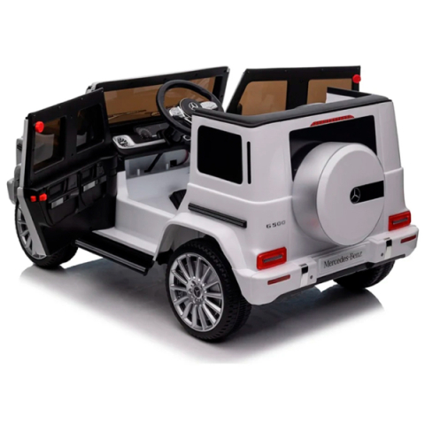 Электромобиль Mercedes Benz G белый [1]