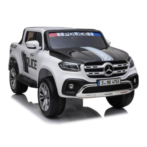 Vehicule cu acumulatori - Детская двухместная электромашина Mercedes-Benz Police MB4703 – стиль, комфорт и приключение!