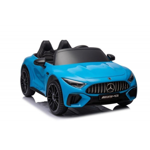 Машина аккумуляторная Mercedes Benz SL63 Синяя – 24V7Ah, 2 мотора 200W, MP3, пульт, мягкие колёса EVA [1]