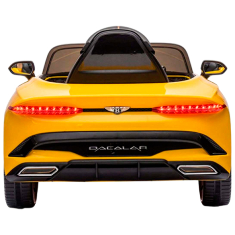 Детский электромобиль Bentley Bacalar Желтый – стиль и мощь для маленьких водителей! [2]