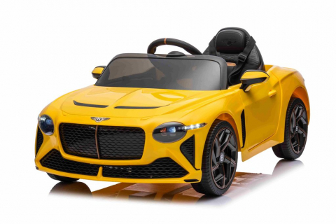 Vehicule cu acumulatori - Детский электромобиль Bentley Bacalar Желтый – стиль и мощь для маленьких водителей!