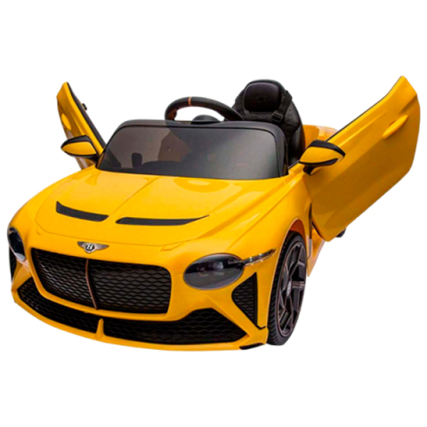Детский электромобиль Bentley Bacalar Желтый – стиль и мощь для маленьких водителей! [1]