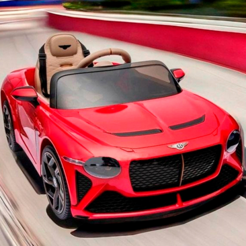 Детский электромобиль Bentley Bacalar Красный – роскошь и производительность для маленьких водителей [3]