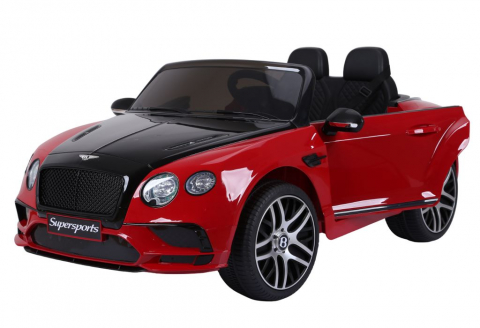 Vehicule cu acumulatori - Детский электромобиль Bentley Continental Sports Красный – роскошь и отличная производительность!