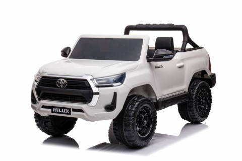 Vehicule cu acumulatori - Электромобиль для детей HL860/2 Белый - MP3, кожаные сиденья, 12В 14Ач, 4 мотора, пульт управления, мягкие колеса EVA, 134x75x45 см