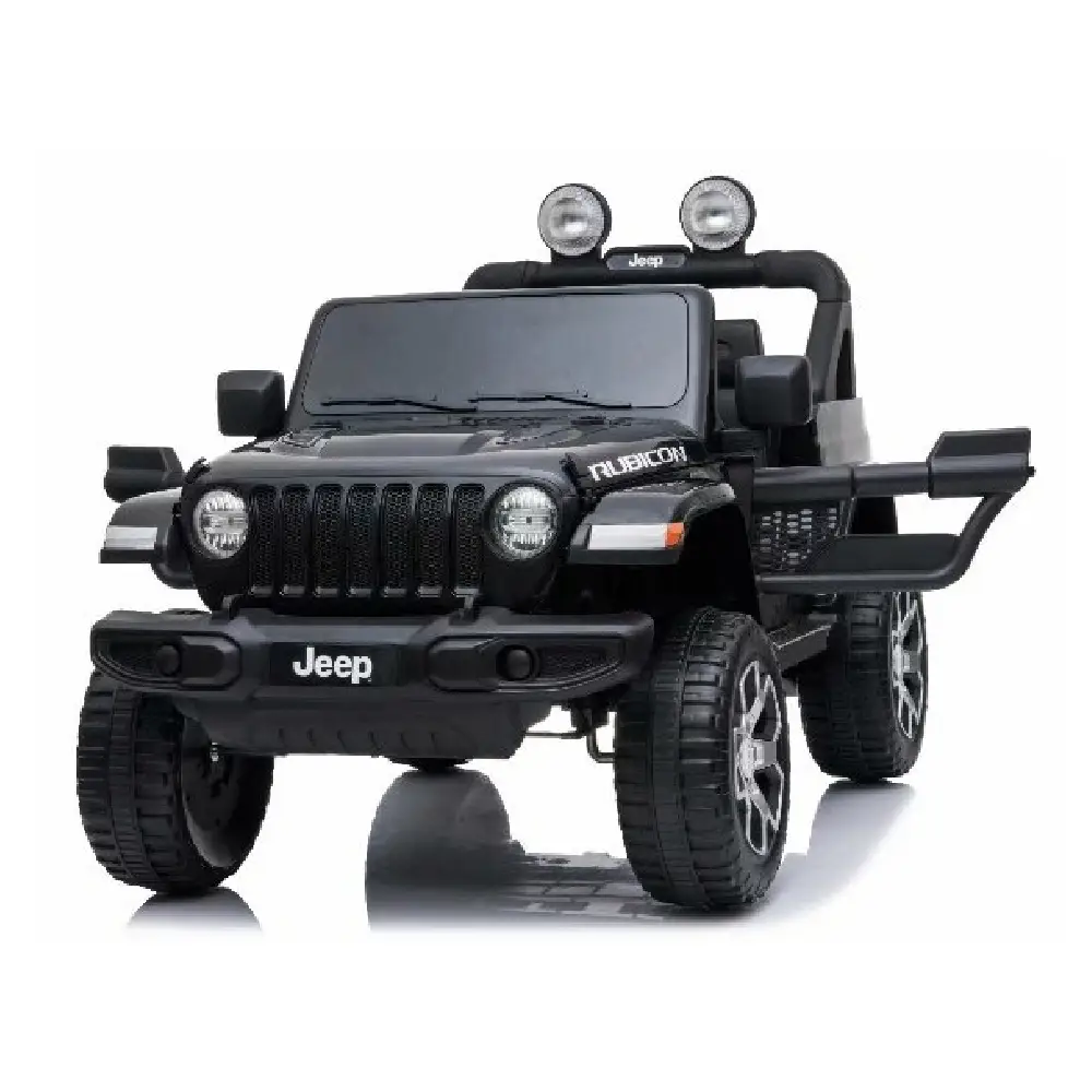 Mașină electrică pentru copii Jeep Wrangler Rubicon Black – Aventura începe aici [4]