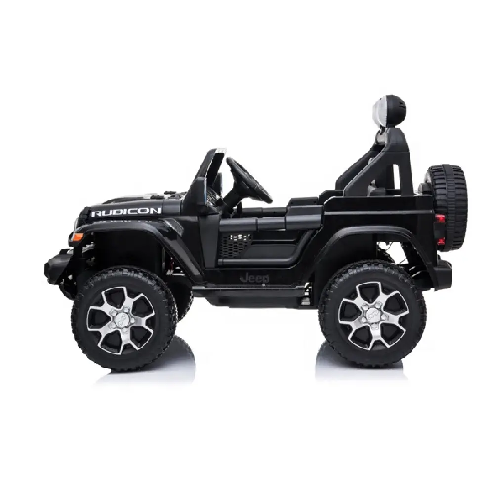 Mașină electrică pentru copii Jeep Wrangler Rubicon Black – Aventura începe aici [2]