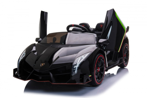 Vehicule cu acumulatori - Детский электромобиль LAMBORGHINI VENENO MX615/2, кожаные сиденья, 12V/10Ah, мягкие EVA-колёса, MP3, до 50 кг