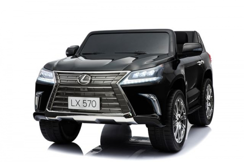 Vehicule cu acumulatori - Детский электромобиль Lexus LX570 – Мощь, стиль и комфорт для вашего ребёнка Black