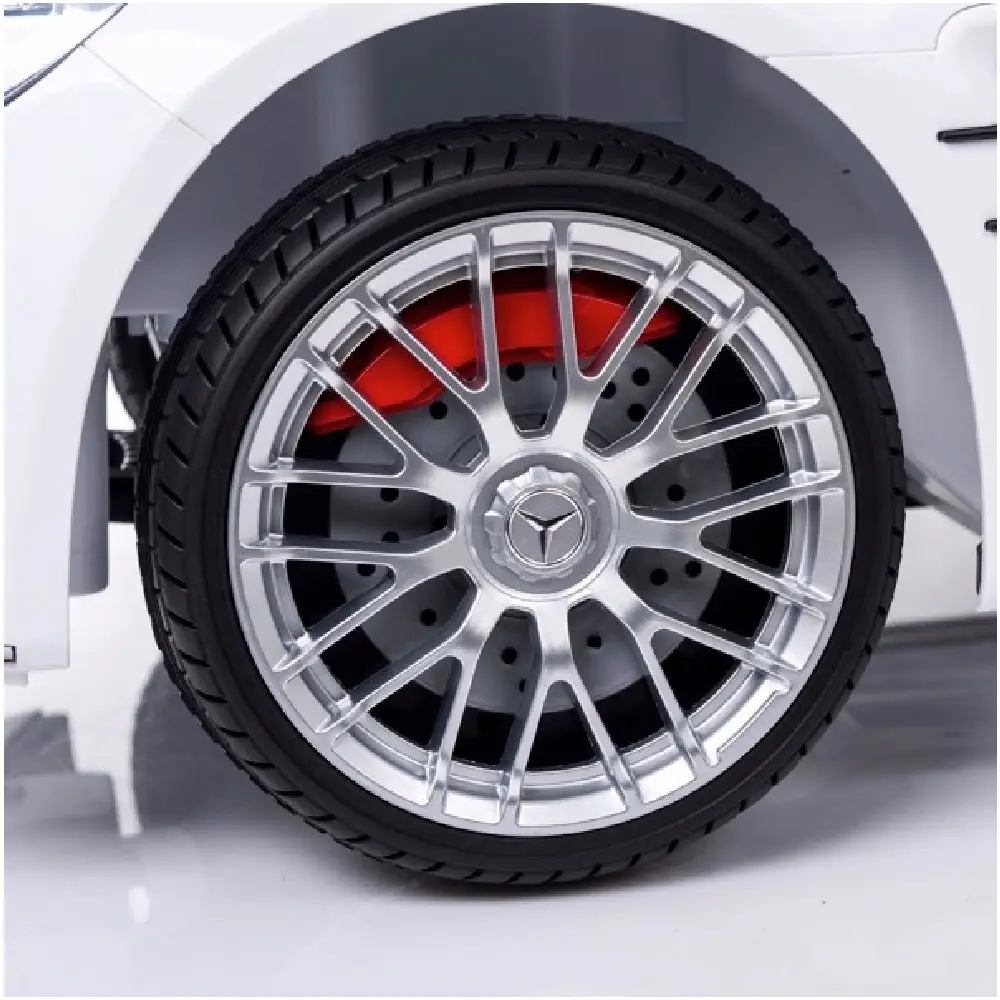 Mașină electrică pentru copii Mercedes Benz Alb Sport [8]