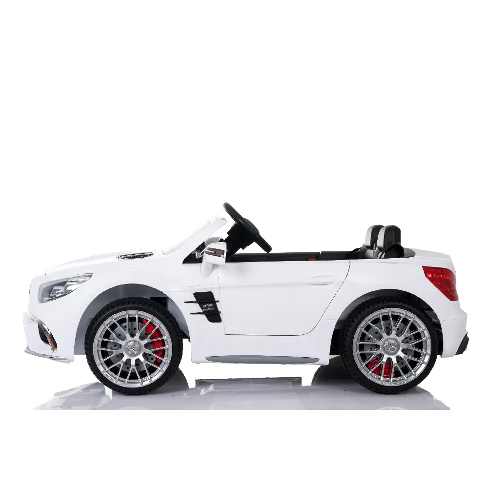 Mașină electrică pentru copii Mercedes Benz Alb Sport [2]