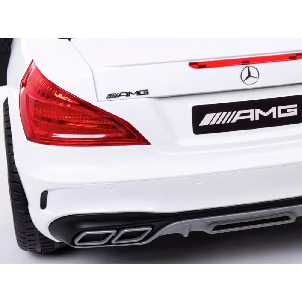 Mașină electrică pentru copii Mercedes Benz Alb Sport [5]