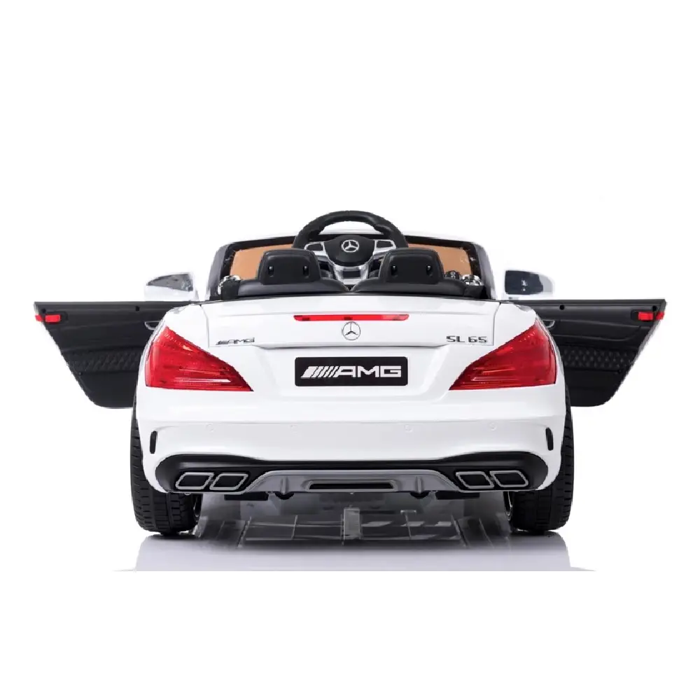 Mașină electrică pentru copii Mercedes Benz Alb Sport [7]
