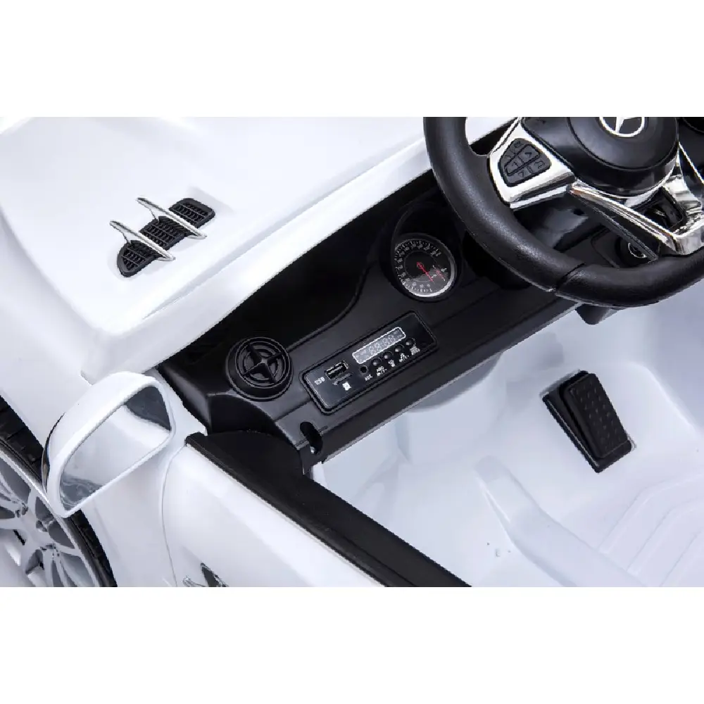 Mașină electrică pentru copii Mercedes Benz Alb Sport [9]