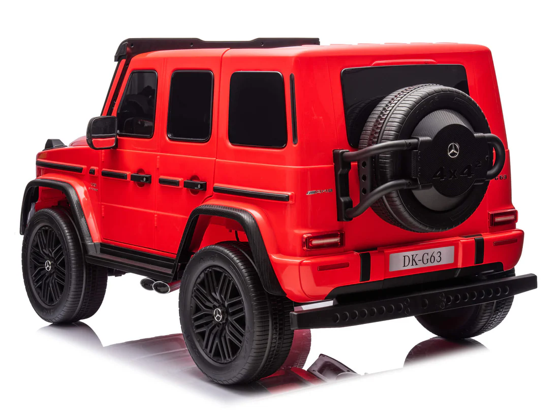 Mașină electrică pentru copii Mercedes Benz G63 – 24V 14Ah, 4 motoare de 200W, scaune din piele, MP3, telecomandă, roți EVA, greutate suportată 80 kg [4]