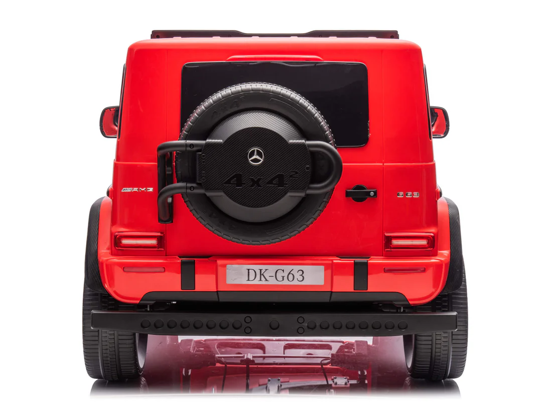 Mașină electrică pentru copii Mercedes Benz G63 – 24V 14Ah, 4 motoare de 200W, scaune din piele, MP3, telecomandă, roți EVA, greutate suportată 80 kg [8]