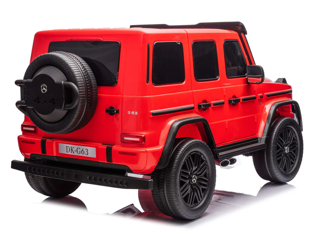 Mașină electrică pentru copii Mercedes Benz G63 – 24V 14Ah, 4 motoare de 200W, scaune din piele, MP3, telecomandă, roți EVA, greutate suportată 80 kg [5]