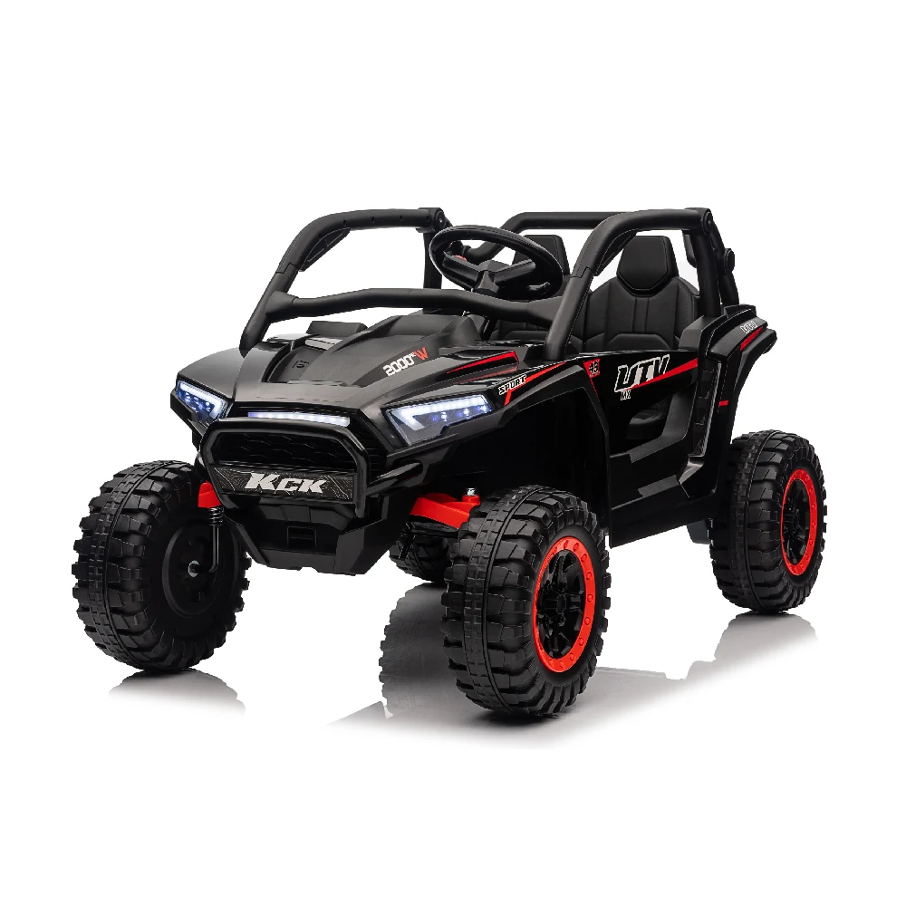 Vehicule cu acumulatori - Детский электромобиль 24V MX639 (черный) – Внедорожный UTV XL с 4 двигателями по 200Вт и пультом управления