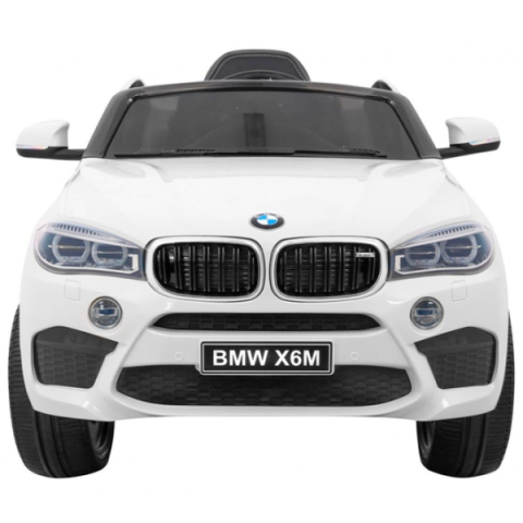 Vehicule cu acumulatori - Детский электромобиль BMW X6M белый